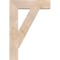 Ekena Millwork Traditional Block Smooth Bracket, Douglas Fir, 5 1/2"W x 26"D x 38"H BKT06X26X38TRA05SDF - alternate 3